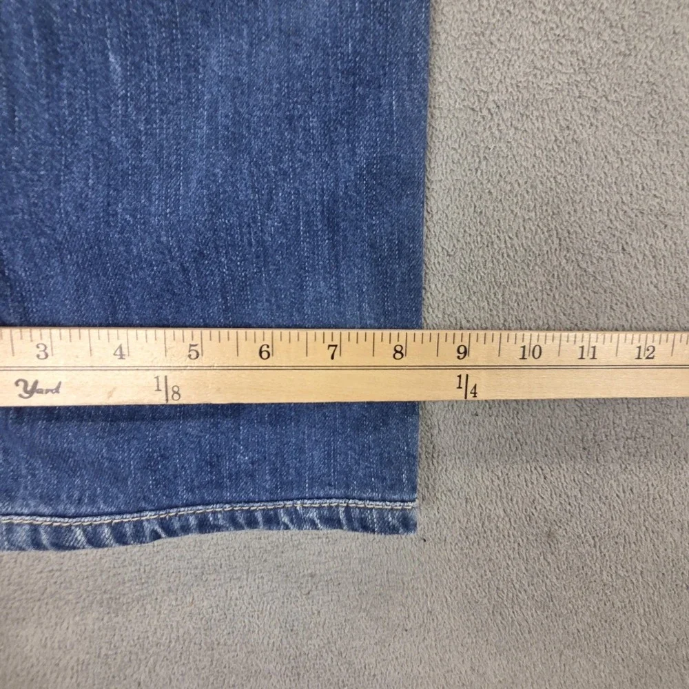 Diesel Jeans Mens 32x32 Blue Viker Straight Distressed Made In Italy 008MZ